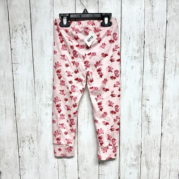 Hill House Pants Kids Sz 3-4Y The Tiny PJ Pants Love Letters Valentine Pink NWOT - Picture 4 of 4